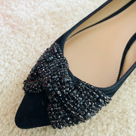 Tory Burch Vanessa Flat - Soho Lux Suede 8.5 - Picture 6 of 7